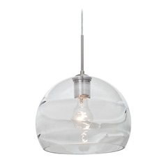 Besa Lighting Spirit Satin Nickel Pendant Light
