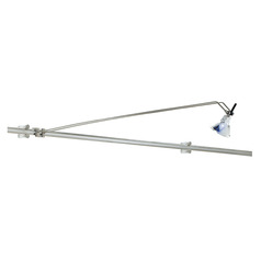 Wally Lite Head 24-Inch in Satin Nickel by Visual Comfort Modern