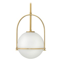 Somerset 11.5-Inch Pendant in Heritage Brass by Hinkley Lighting