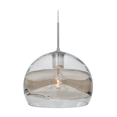 Besa Lighting Spirit Satin Nickel Pendant Light