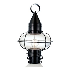 Classic Onion Black Post Light