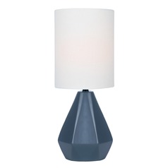 Mason Jet Black Table Lamp by Lite Source Lighting