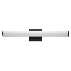 Rail Black LED Vertical Bathroom Light by Maxim Lighting