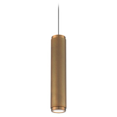 Burning Man Aged Brass LED Mini Pendant by Modern Forms
