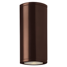 Outdoor Wall Light with Clear Glass in Bronze by Access Lighting