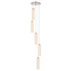 Satin Nickel Multi-Light Pendant