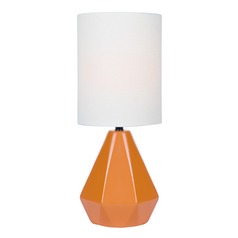 Mason Orange Table Lamp by Lite Source Lighting
