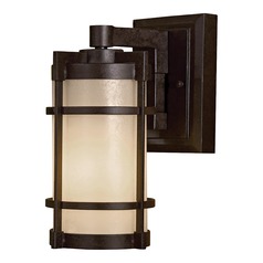 Andrita Court Textured French Bronze Outdoor Wall Light by Minka Lavery