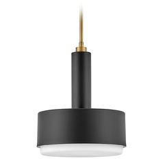 Cedric 13-Inch Pendant in Black by Hinkley Lighting