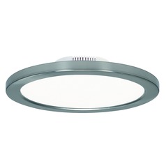 Blink Slim 9-Inch LED Round Surface Mount Polished Nickel 3000K by Satco Lighting