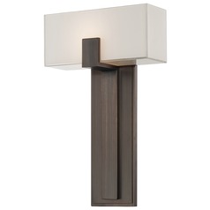 16.50-Inch Wall Sconce in Copper Bronze Patina by George Kovacs