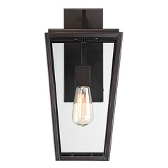 Milton 16.50-Inch Outdoor Wall Light in English Bronze by Savoy House