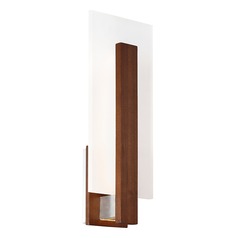 Stem LED Sconce in Dark Walnut by Modern Forms