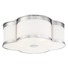 Polished Nickel LED Flush Mount by Minka Lavery
