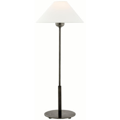 Visual Comfort Signature Collection Hackney Bronze Table Lamp with Coolie Shade