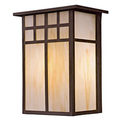 Scottsdale II Textured French Bronze Outdoor Wall Light by Minka Lavery