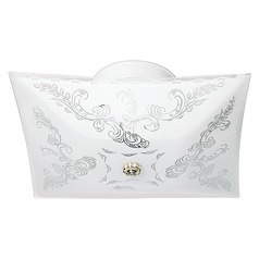 White Flush Mount by Nuvo Lighting