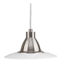 Avant Brushed Nickel LED Mini Pendant by Progress Lighting