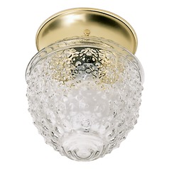 Polished Brass Flush Mount by Nuvo Lighting