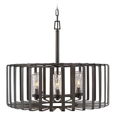 Reid 12V Large Chandelier in Brushed Graphite by Hinkley Lighting