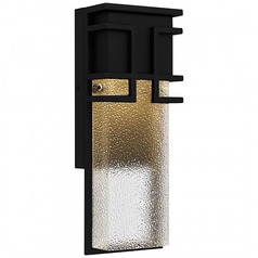 Quoizel Lighting Daymon Earth Black LED Outdoor Wall Light