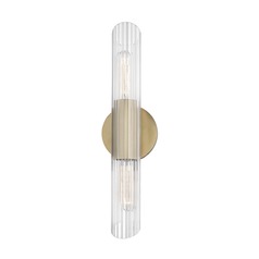 Cecily Wall Sconce in Aged Brass by Mitzi by Hudson Valley