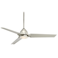 Java 54-Inch LED Fan in Polished Nickel by Minka Aire
