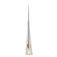 Abbey Park Brushed Brass Pendant by Avenue Lighting