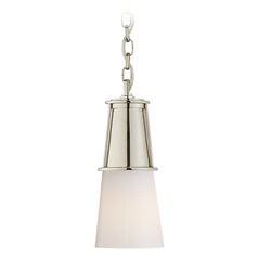 Thomas OBrien Robinson Small Pendant in Nickel by Visual Comfort Signature