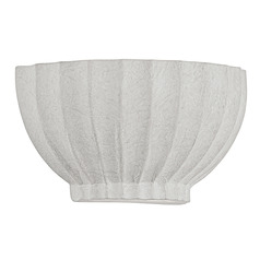 Troy Lighting Efron Soft White & Ceramic Ivory Texture LED Sconce
