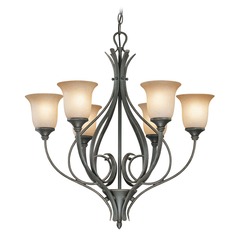Cambree Dark Bronze Chandelier by Lite Source Lighting