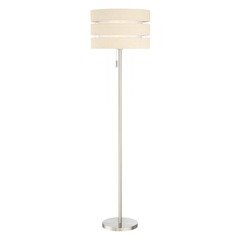 Falan Brushed Nickel Floor Lamp by Lite Source Lighting
