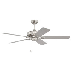 Optimum 52-Inch Fan in Brushed Nickel by Craftmade Lighting