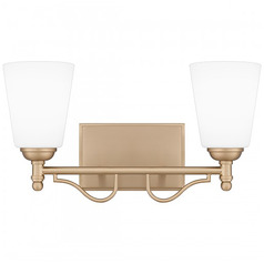 Quoizel Lighting Esther Bronze Gold Bathroom Light