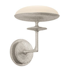 Troy Lighting Pacific Warm Silver Leaf LED Sconce