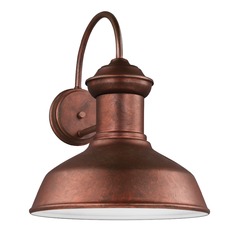 Fredricksburg 16-Inch Outdoor Wall Light in Weathered Copper by Generation Lighting