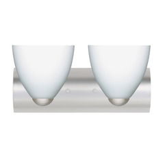 Besa Lighting Sasha Satin Nickel LED Bathroom Light
