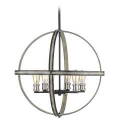 Kirkland Ashen Barnboard Pendant by Z-Lite