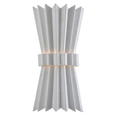 Moxy Gesso White Sconce by Corbett Lighting