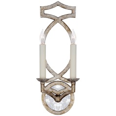 Niermann Weeks Brittany Sconce in Venetian Silver by Visual Comfort Signature