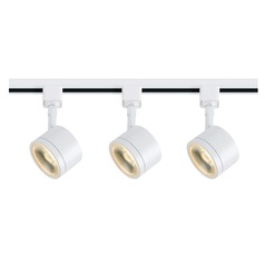 LED Track Light Kit H-Track White 3000K by Nuvo Lighting