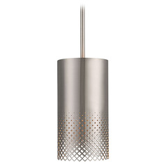 Manheim Satin Nickel Mini-Pendant Light by Uttermost Lighting
