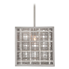 Pendleton Satin Nickel Pendant Light by Uttermost Lighting
