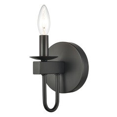 Elk Lighting Williamson Black Sconce