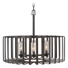 Reid Brushed Graphite Outdoor Hanging Light by Hinkley Lighting