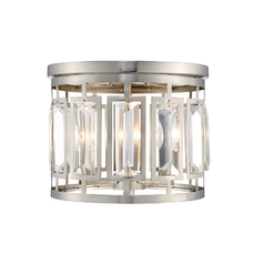 Mersesse Brushed Nickel Flush Mount by Z-Lite