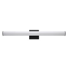 Rail Black LED Vertical Bathroom Light by Maxim Lighting