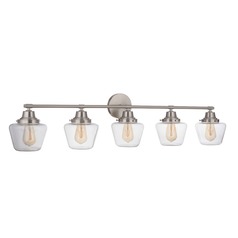 Essex 48.25-Inch Bath Light in Brushed Nickel by Craftmade Lighting