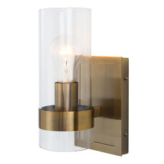 Kalizma Home Cardiff Oxidized Antique Brass Sconce by Uttermost Lighting