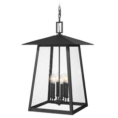 Z-Lite Rainer Black Outdoor Hanging Light